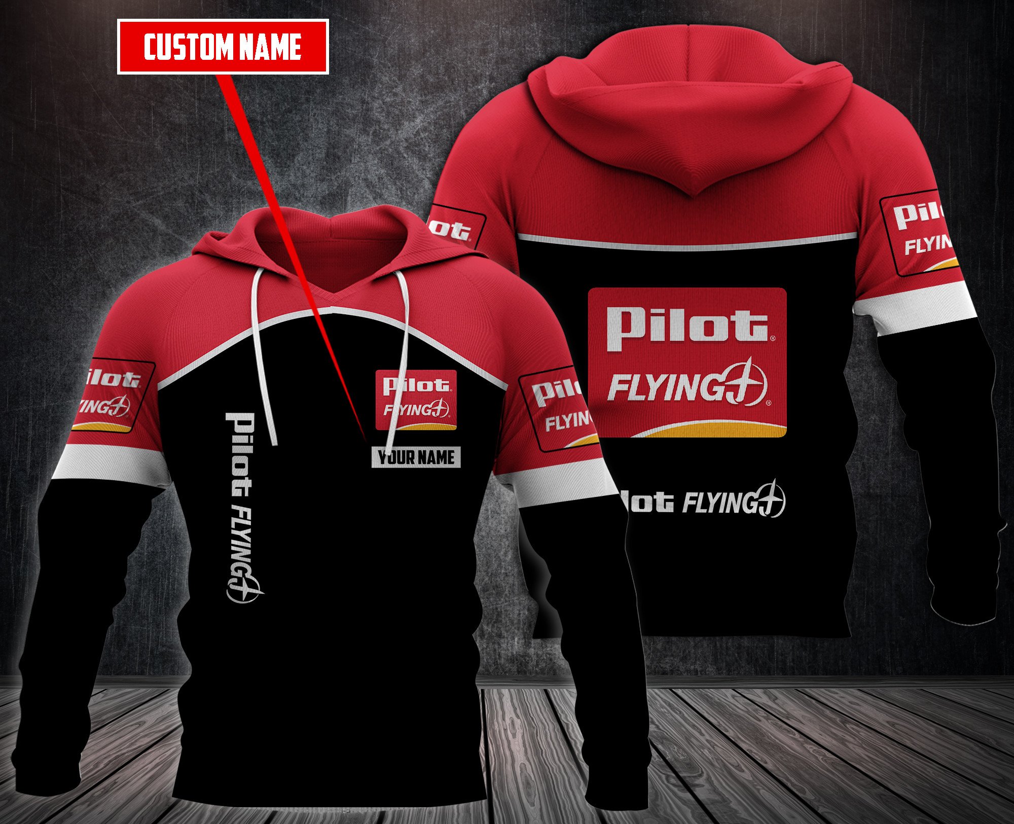 Personalized-Pilot-Flying-J-3D-Hoodie-Fleece-Hoodie-2