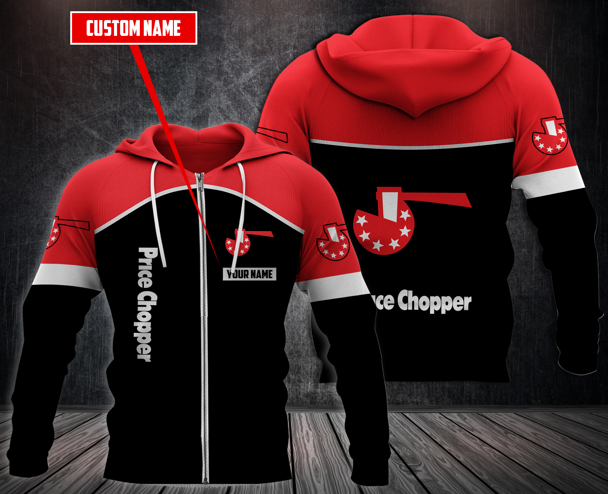 Personalized-Price-Chopper-Supermarkets-3D-Fleece-Hoodie-Hoodie-3