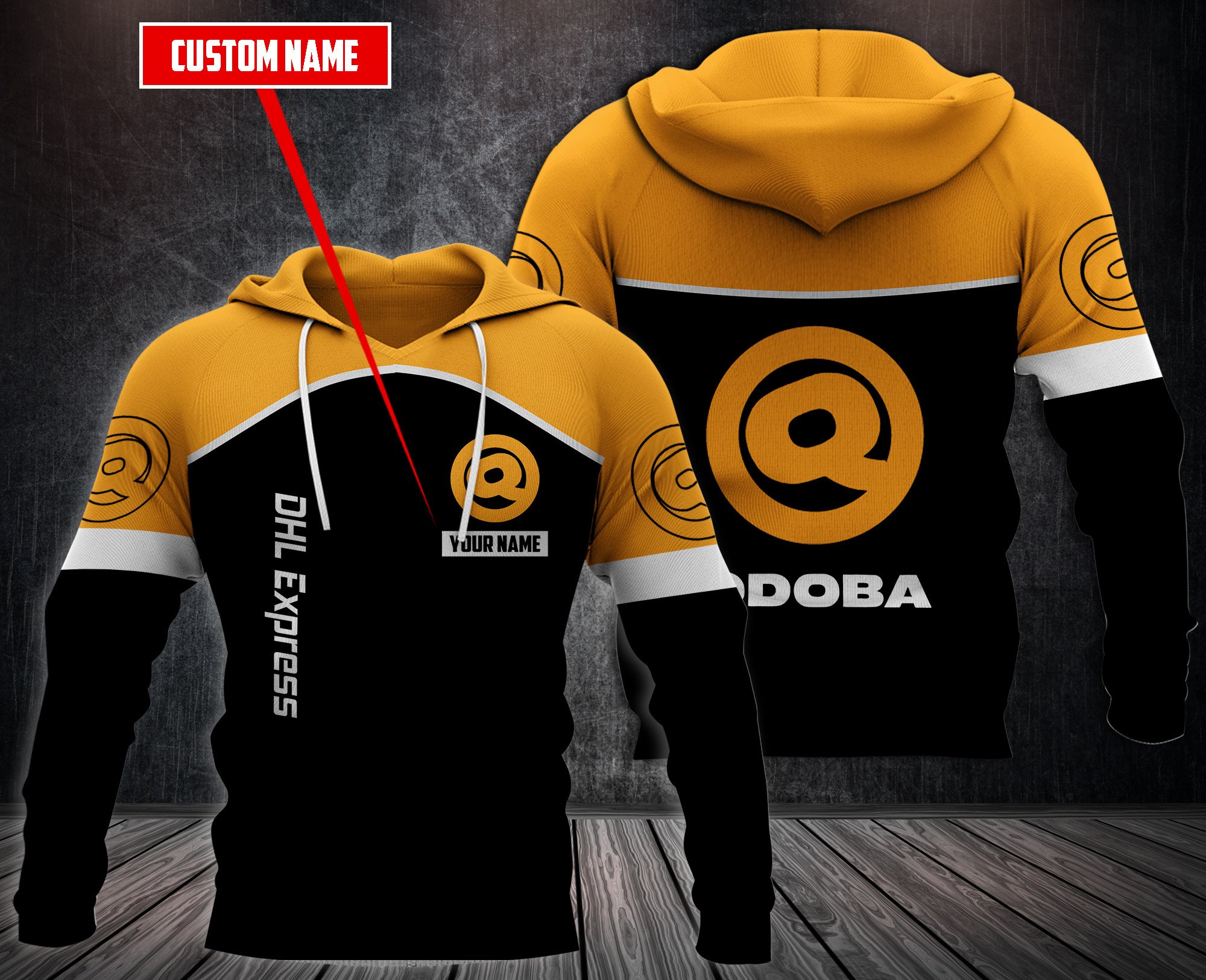 Personalized Qdoba 3D Fleece Hoodie Personalized Qdoba 3D Fleece Hoodie