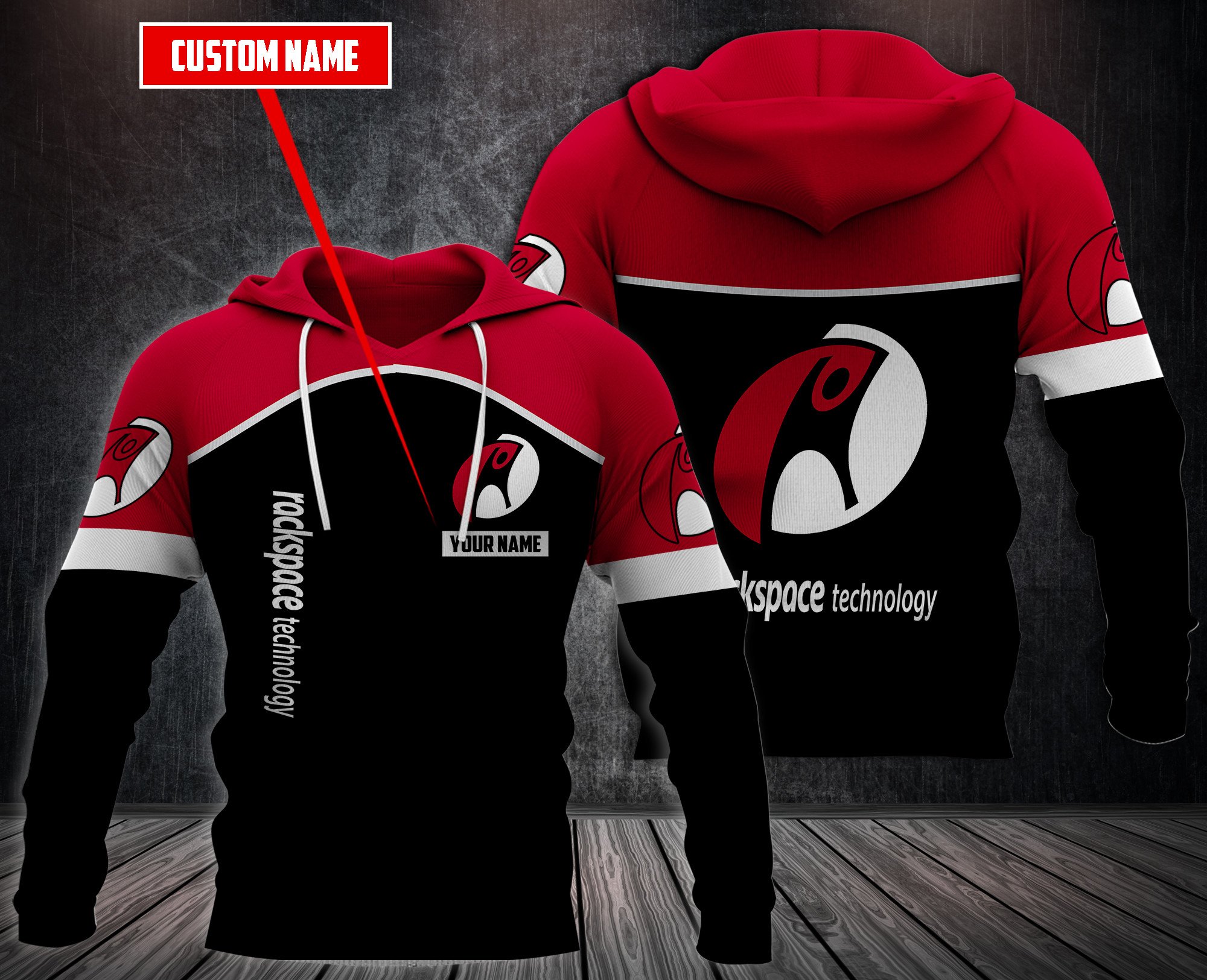 Personalized-Rackspace-Technology-3D-Hoodie-Fleece-Hoodie-2