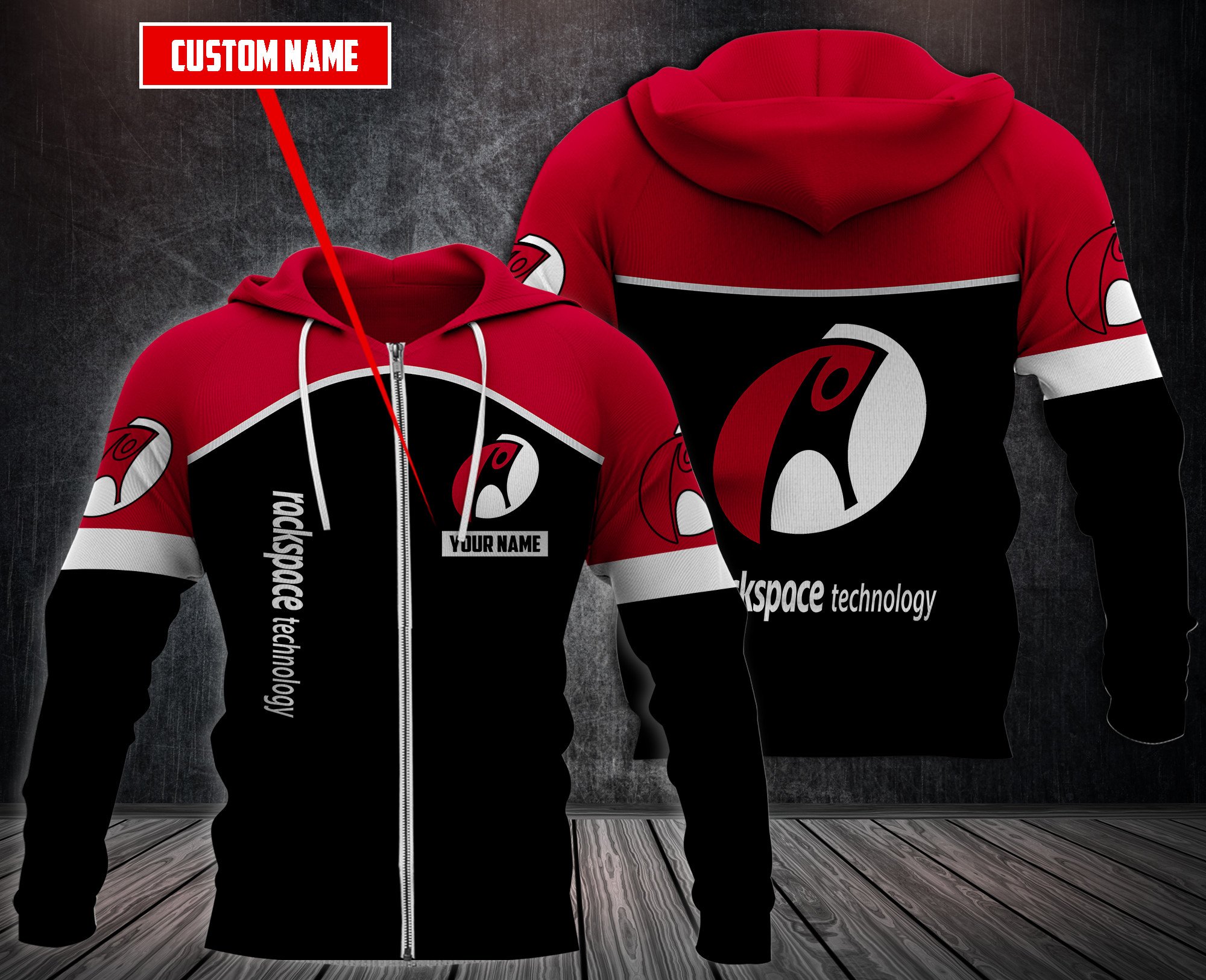 Personalized Rackspace Technology 3D Hoodie Personalized Rackspace Technology 3D Hoodie