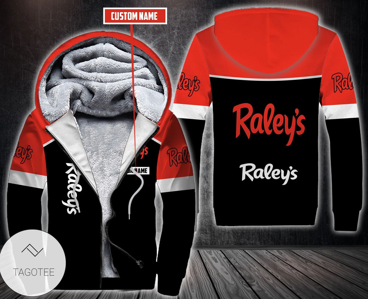 Personalized Raley’S Fleece Hoodie Personalized Raley’S Fleece Hoodie