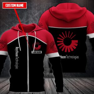 Personalized Raytheon Technologies 3D Hoodie