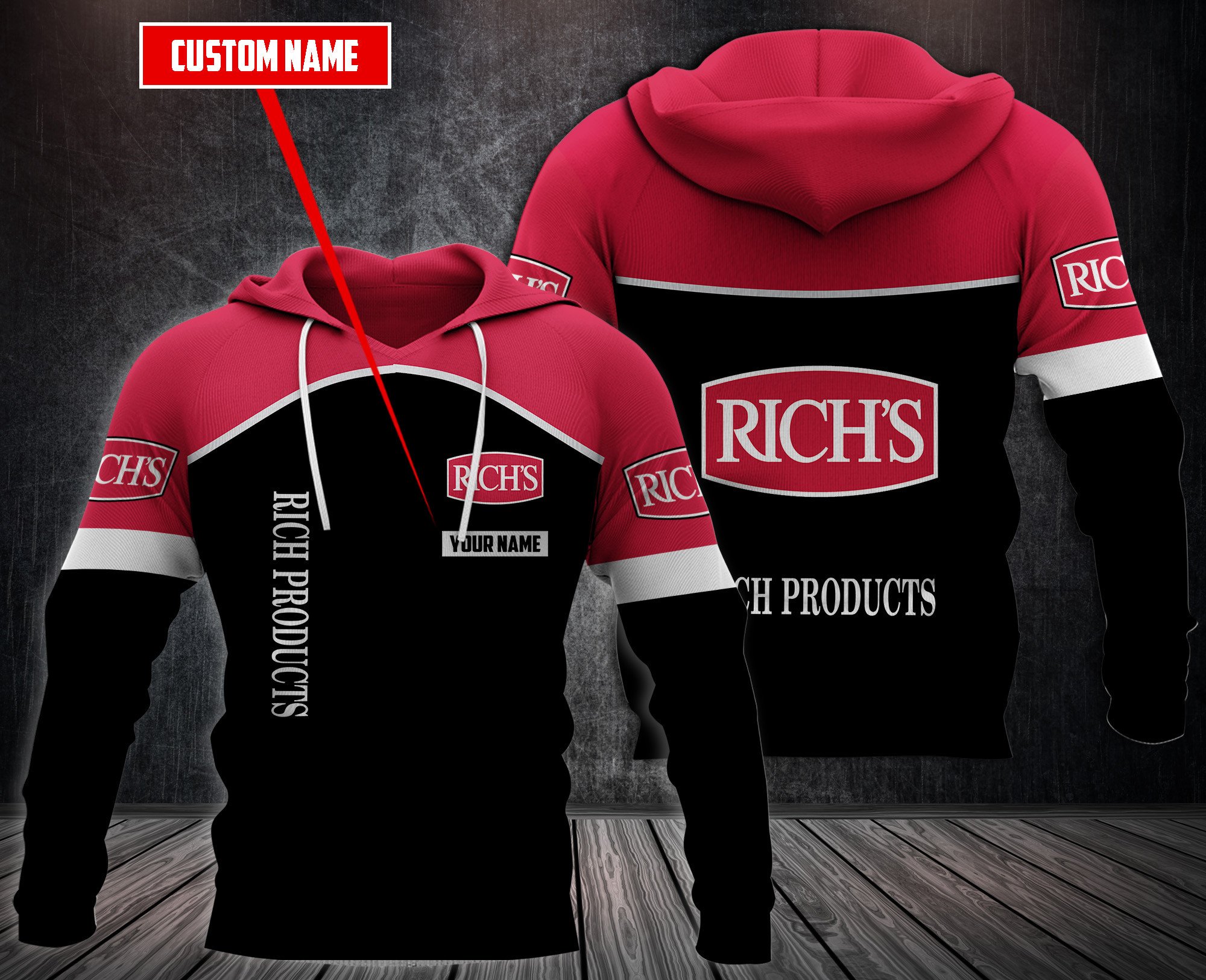 Personalized-Rich-Products-3D-Hoodie-Fleece-Hoodie-2