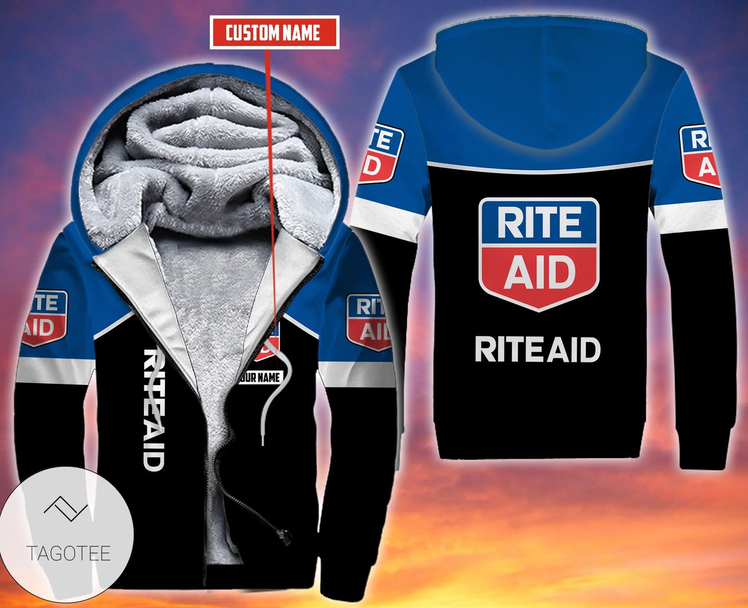 Personalized Rite Aid Fleece Hoodie Personalized Rite Aid Fleece Hoodie