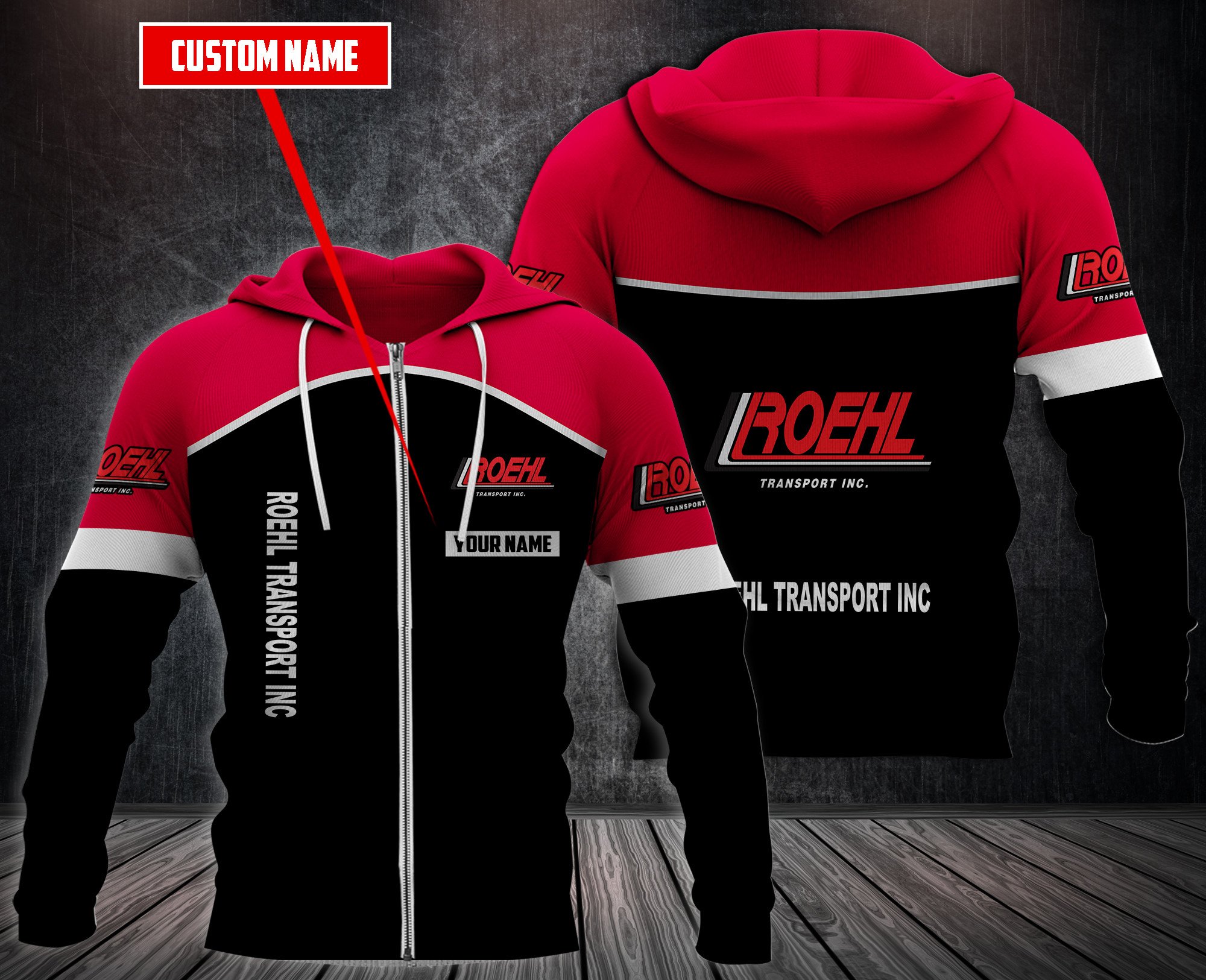 Personalized-Roehl-Transport-Inc-3D-Hoodie-Fleece-Hoodie-3