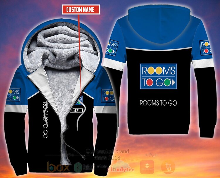 Personalized Rooms To Go Fleece Hoodie Personalized Rooms To Go Fleece Hoodie