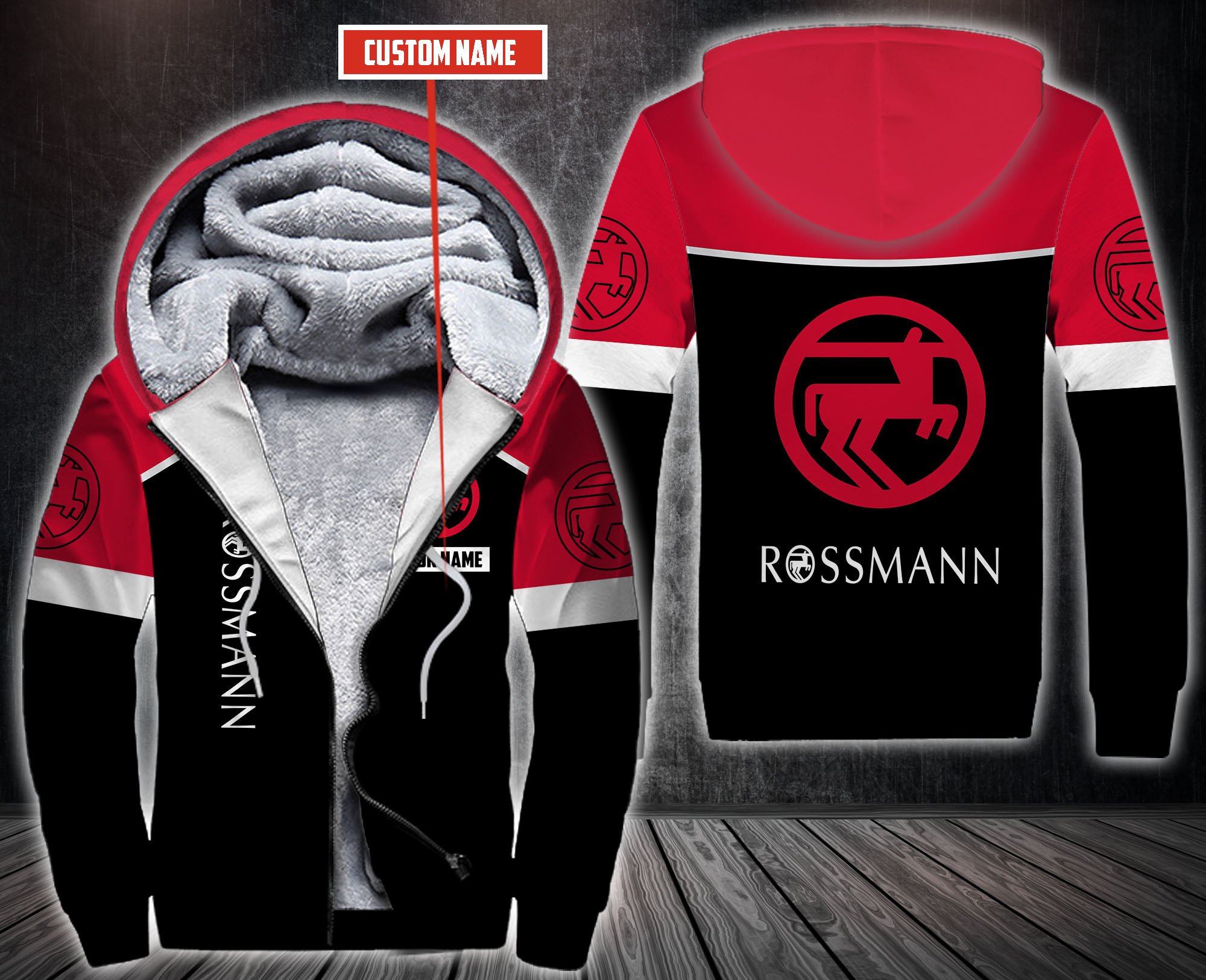 Personalized-Rossmann-Fleece-Hoodie-1