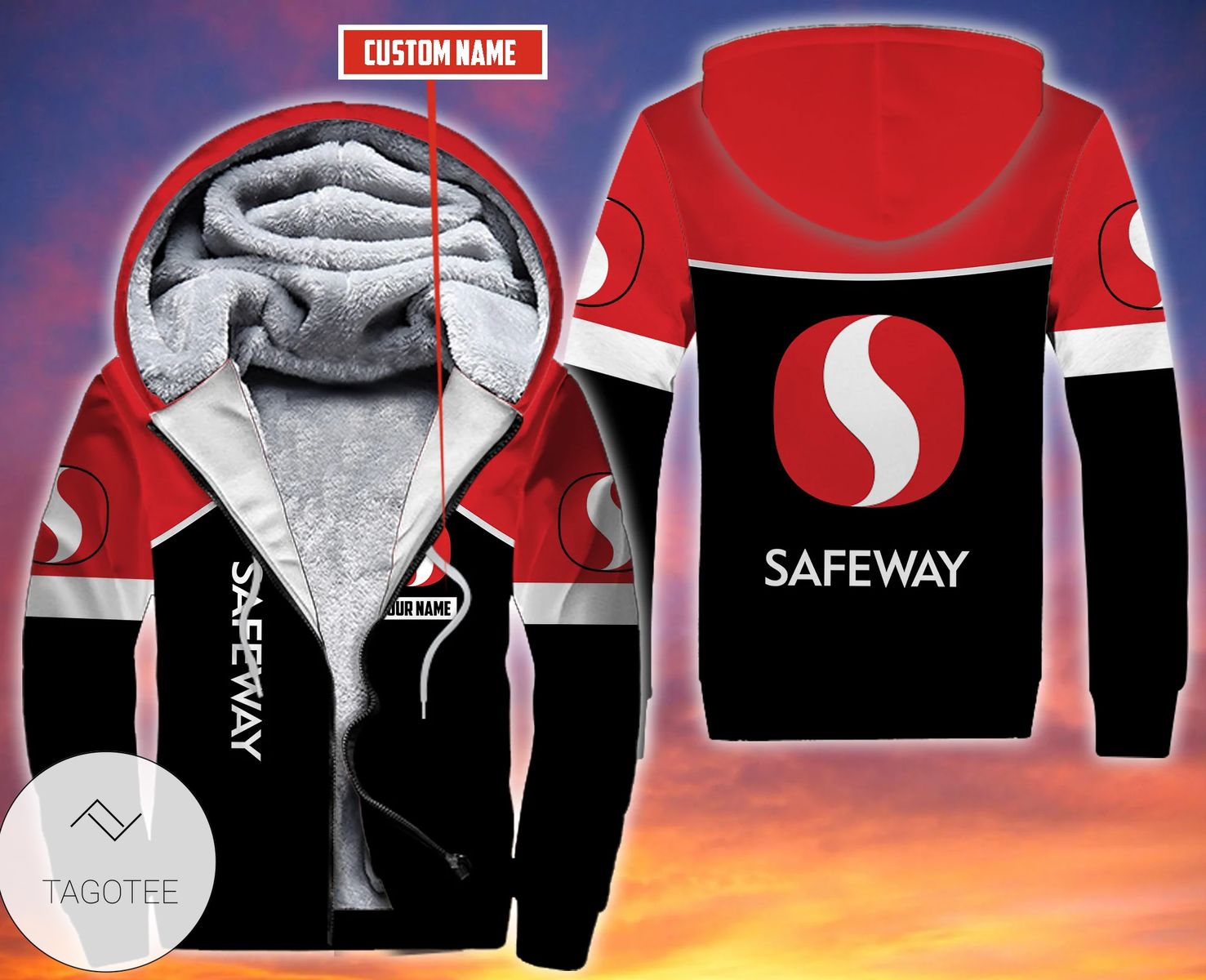 Personalized Safeway Fleece Hoodie Personalized Safeway Fleece Hoodie