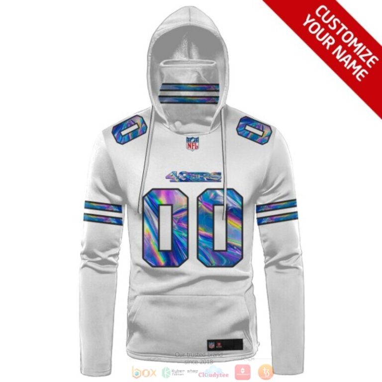 Personalized-San-Francisco-49Ers-White-Hologram-Nfl-Custom-3D-Hoodie-Mask-2