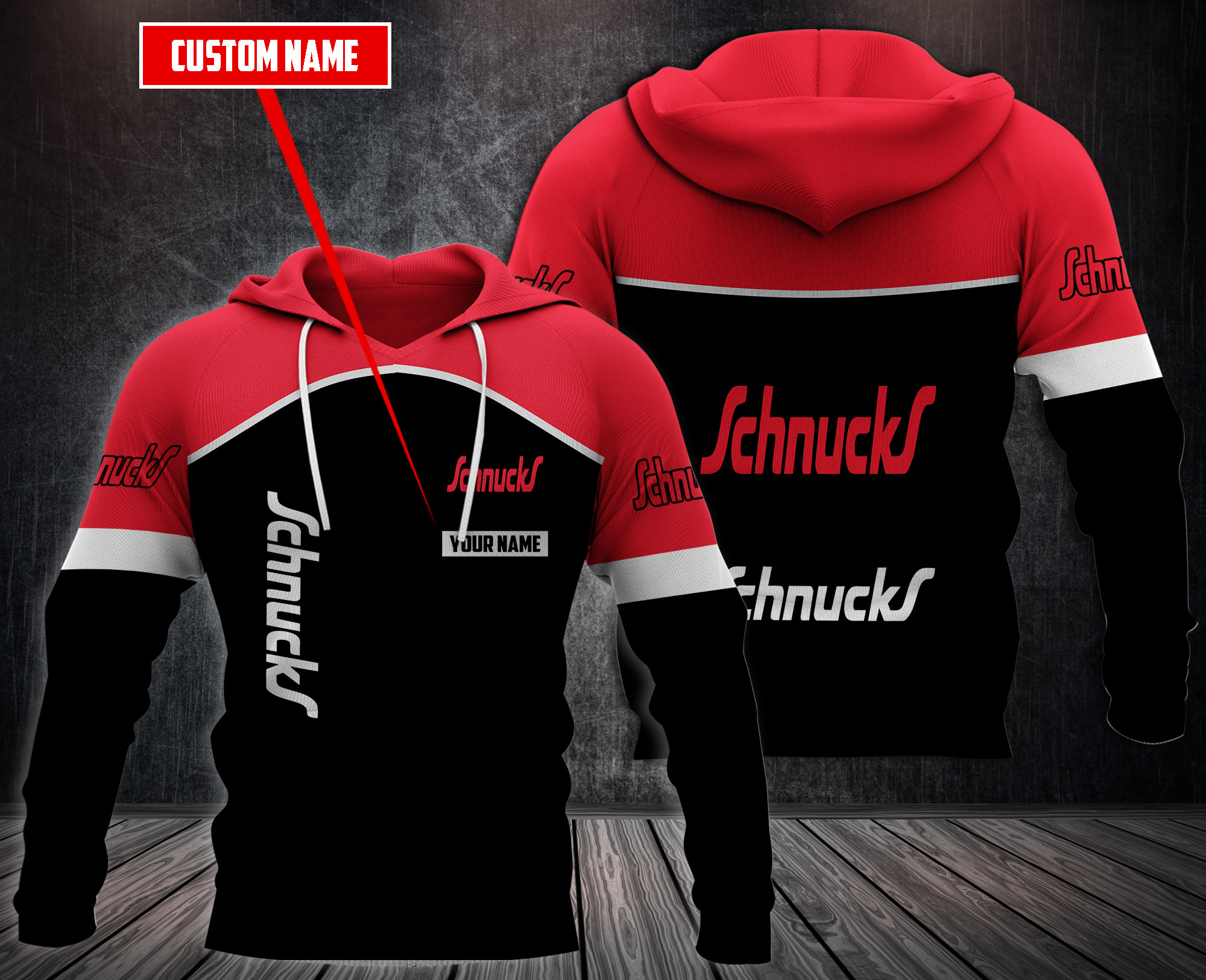 Personalized-Schnucks-3D-Fleece-Hoodie-Hoodie-2