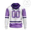 Personalized Seattle Kraken Fight Cancer Hoodie