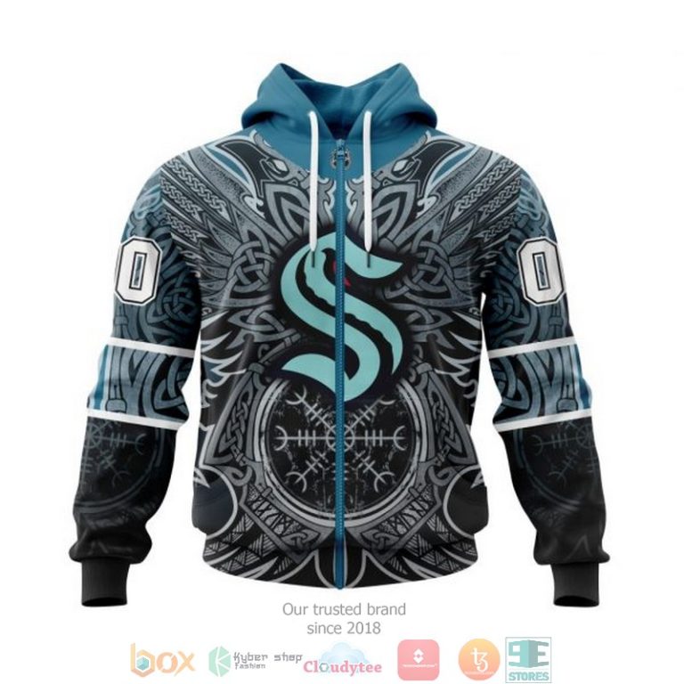 Personalized-Seattle-Kraken-Nhl-Norse-Viking-Symbols-Custom-3D-Shirt-Hoodie-2