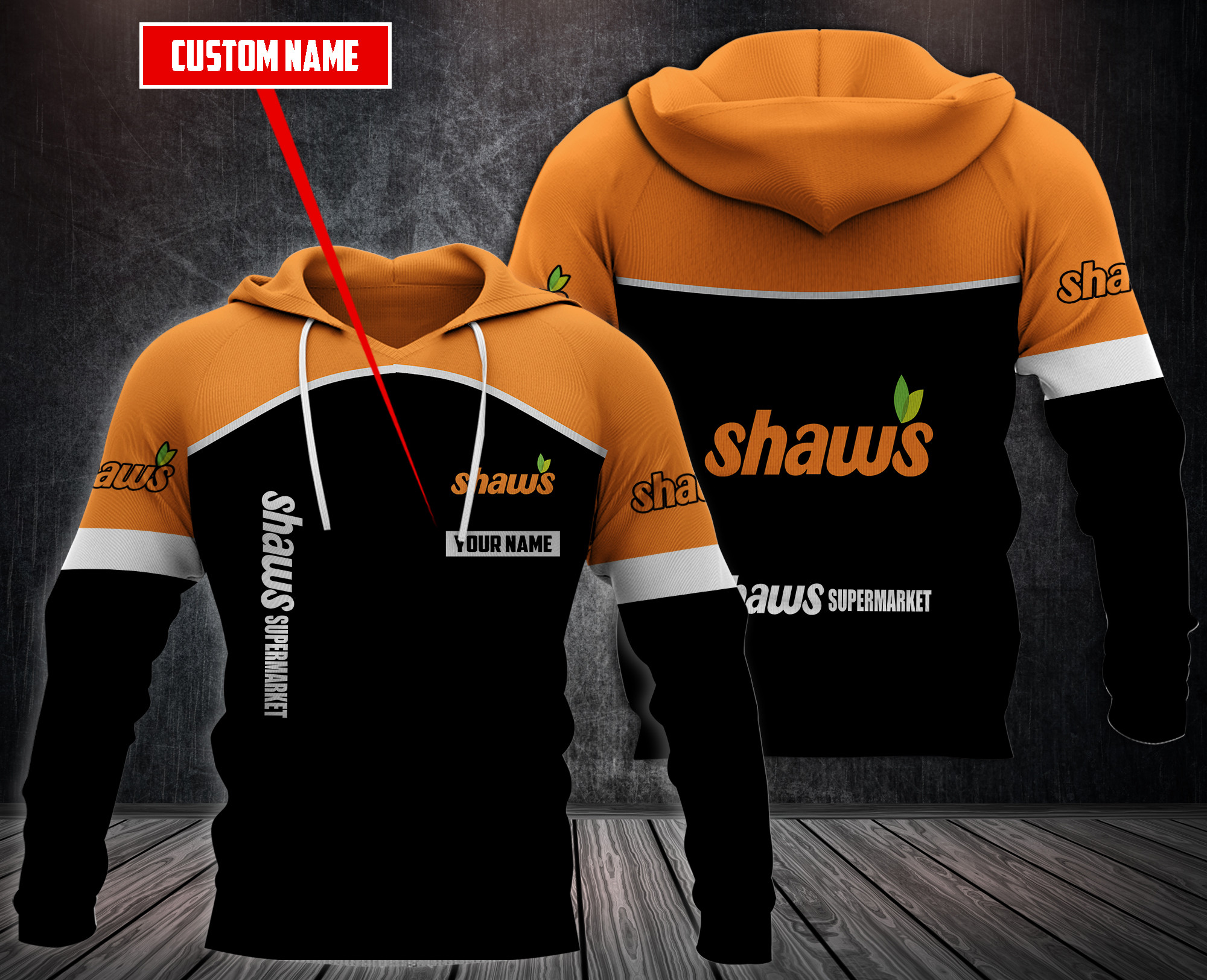 Personalized-ShawS-Supermarket-3D-Fleece-Hoodie-Hoodie-2