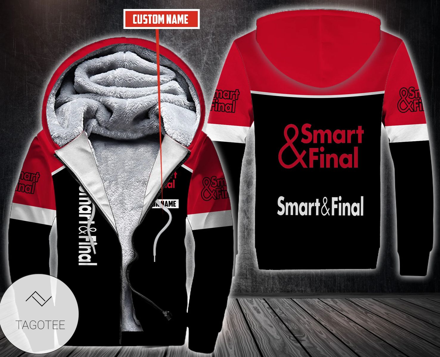 Personalized Smart & Final Fleece Hoodie Personalized Smart & Final Fleece Hoodie