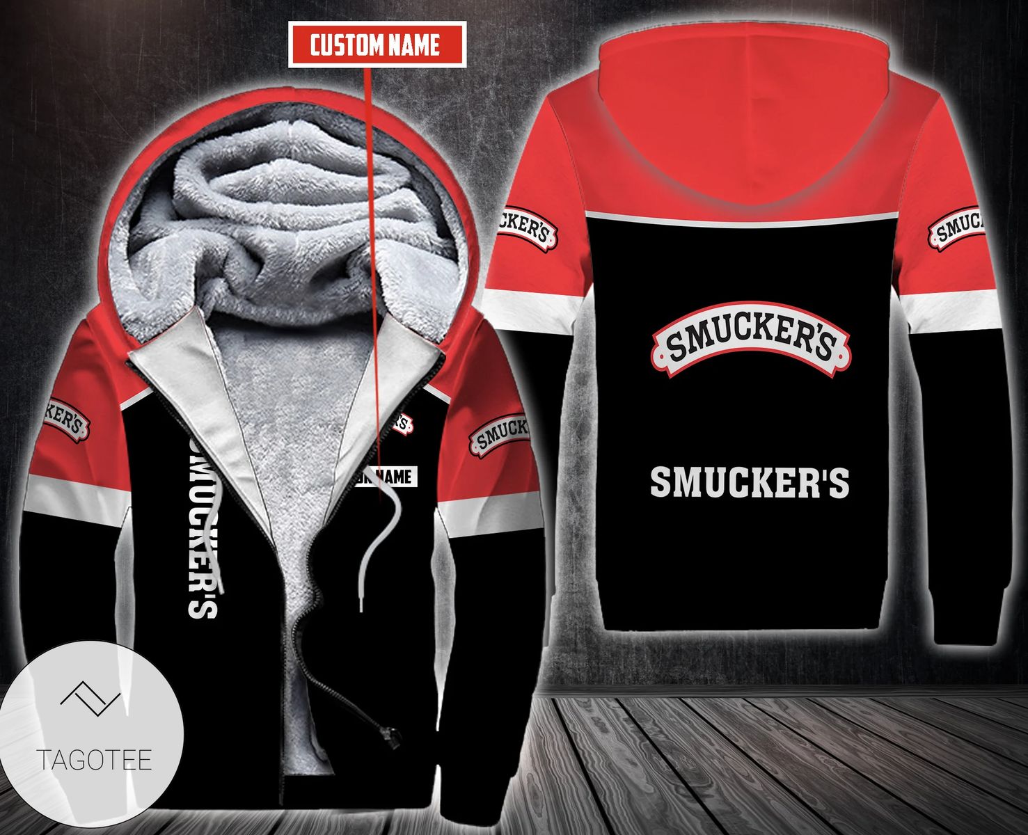 Personalized Smucker’S Fleece Hoodie Personalized Smucker’S Fleece Hoodie