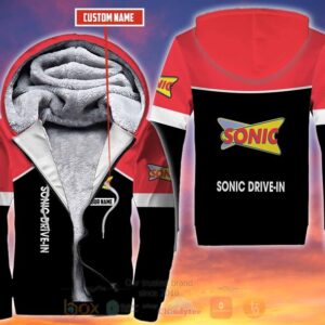 Personalized Sonic Drive-In Fleece Hoodie