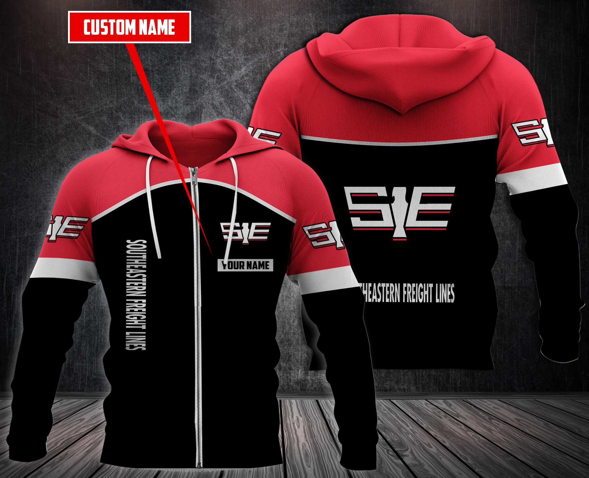 Personalized Southeastern Freight Lines 3D Hoodie Personalized Southeastern Freight Lines 3D Hoodie