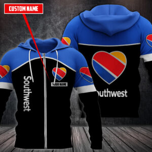 Personalized Southwest Airlines Fleece Hoodie