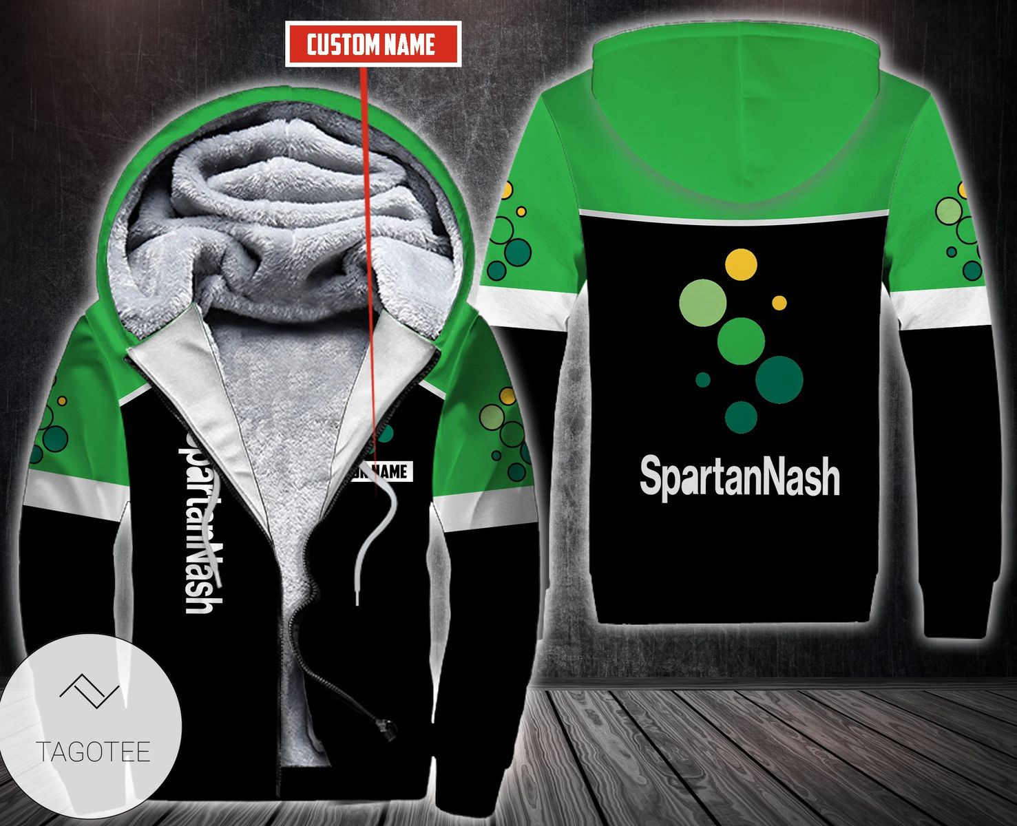 Personalized Spartannash Fleece Hoodie Personalized Spartannash Fleece Hoodie