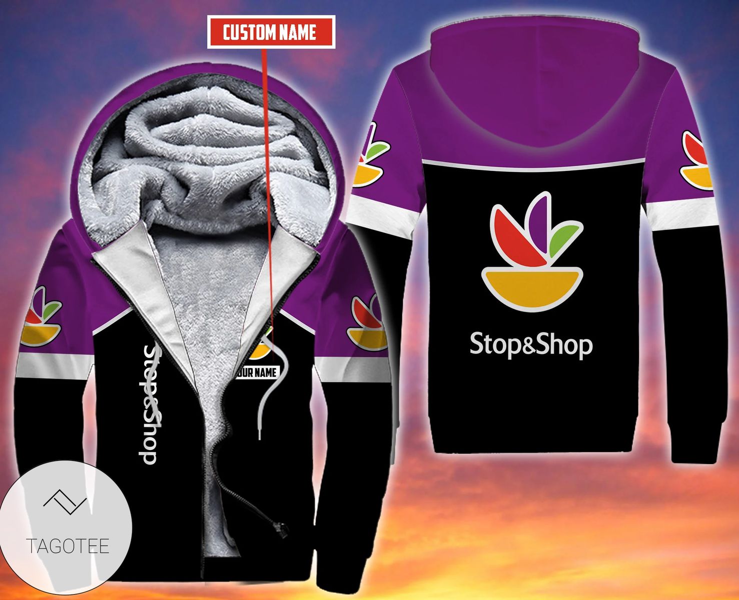 Personalized Stop & Shop Fleece Hoodie Personalized Stop & Shop Fleece Hoodie