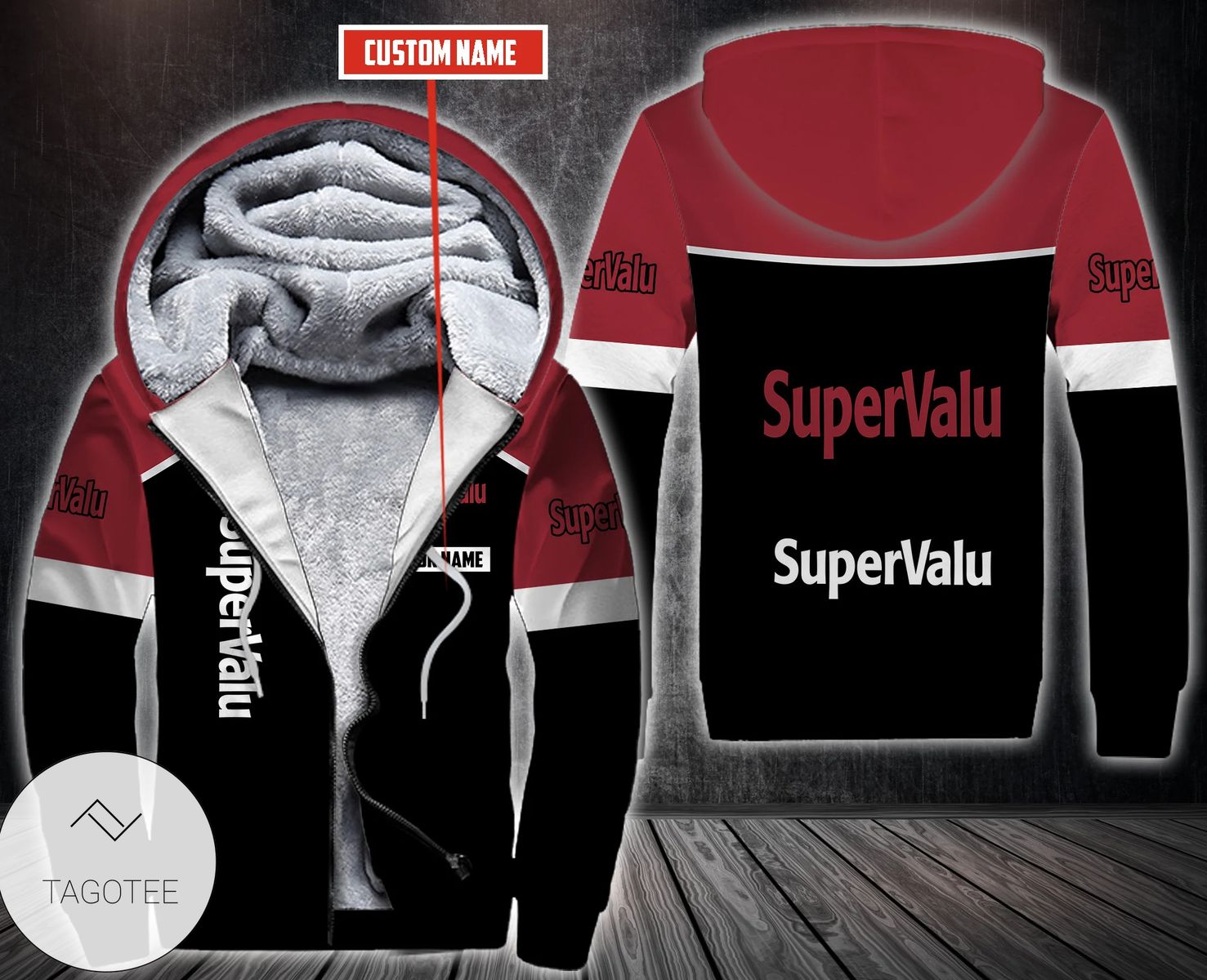 Personalized Supervalu Fleece Hoodie Personalized Supervalu Fleece Hoodie