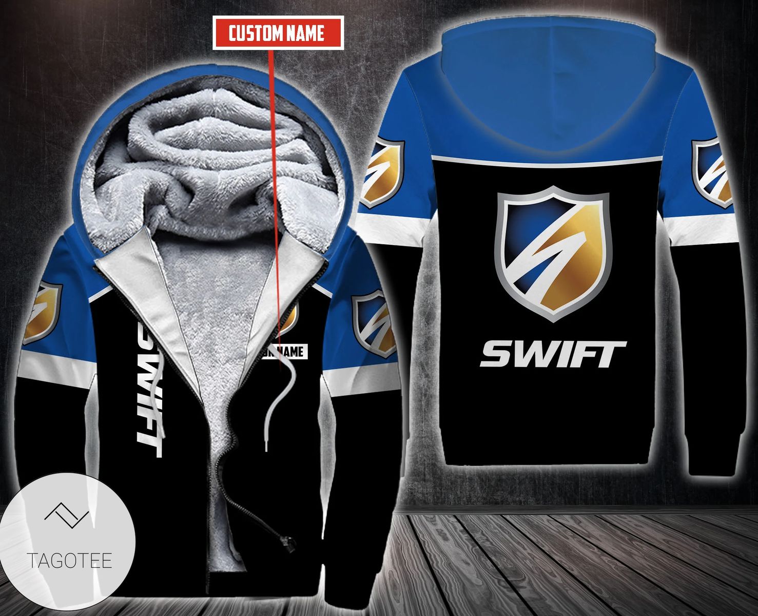 Personalized Swift Transportation Fleece Hoodie Personalized Swift Transportation Fleece Hoodie