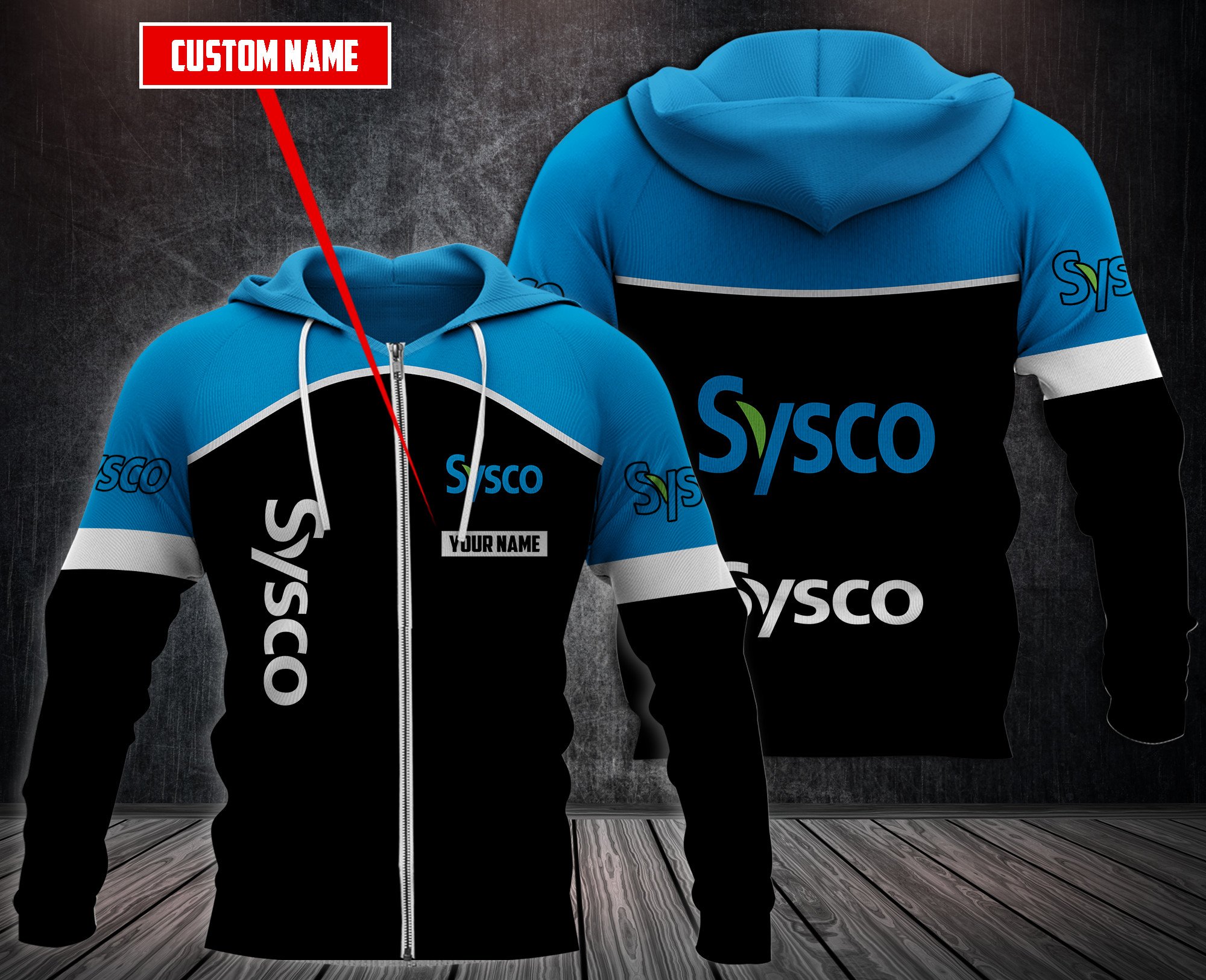 Personalized-Sysco-3D-Fleece-Hoodie-Hoodie-3