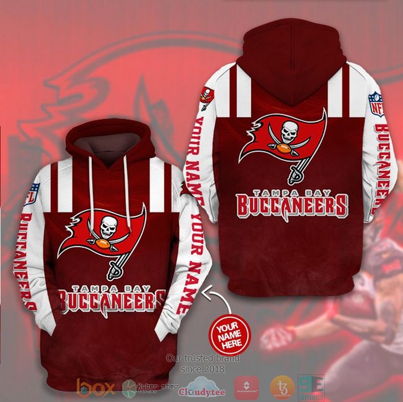 Personalized Tampa Bay Buccaneers Nfl Custom 3D Hoodie Personalized Tampa Bay Buccaneers Nfl Custom 3D Hoodie