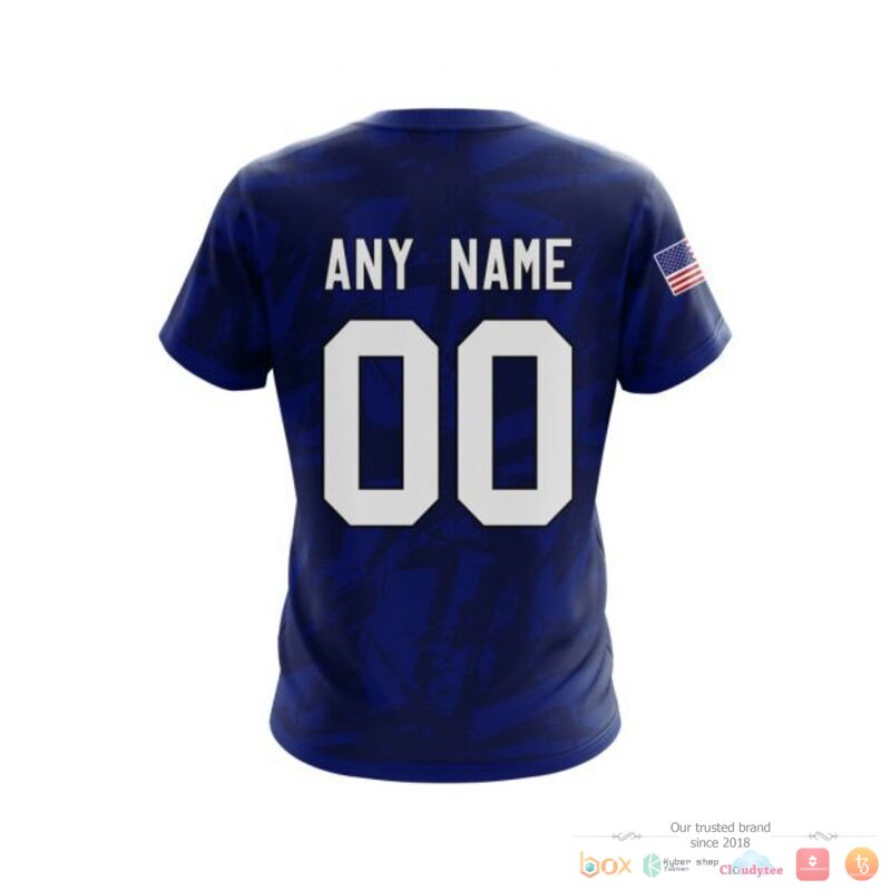 Personalized Tampa Bay Lightning With American Flag 3D Shirt Personalized Tampa Bay Lightning With American Flag 3D Shirt