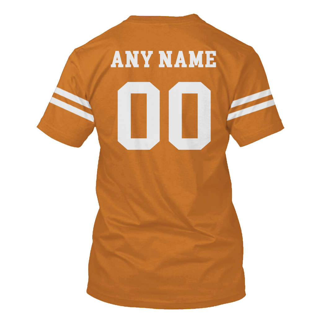 Personalized Texas Longhorns 150 Nike White Custom 3D Shirt Personalized Texas Longhorns 150 Nike White Custom 3D Shirt