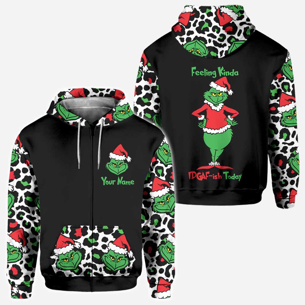 Personalized The Grinch Feeling Kinda Idgafish Today 3D Shirt Personalized The Grinch Feeling Kinda Idgafish Today 3D Shirt
