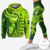 Personalized The Grinch Rock Paper Scissors Throat Punch I Win Hoodie And Leggings