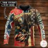 Personalized These Colors Don’T Run The Confederate And Us Flag 3D Hoodie