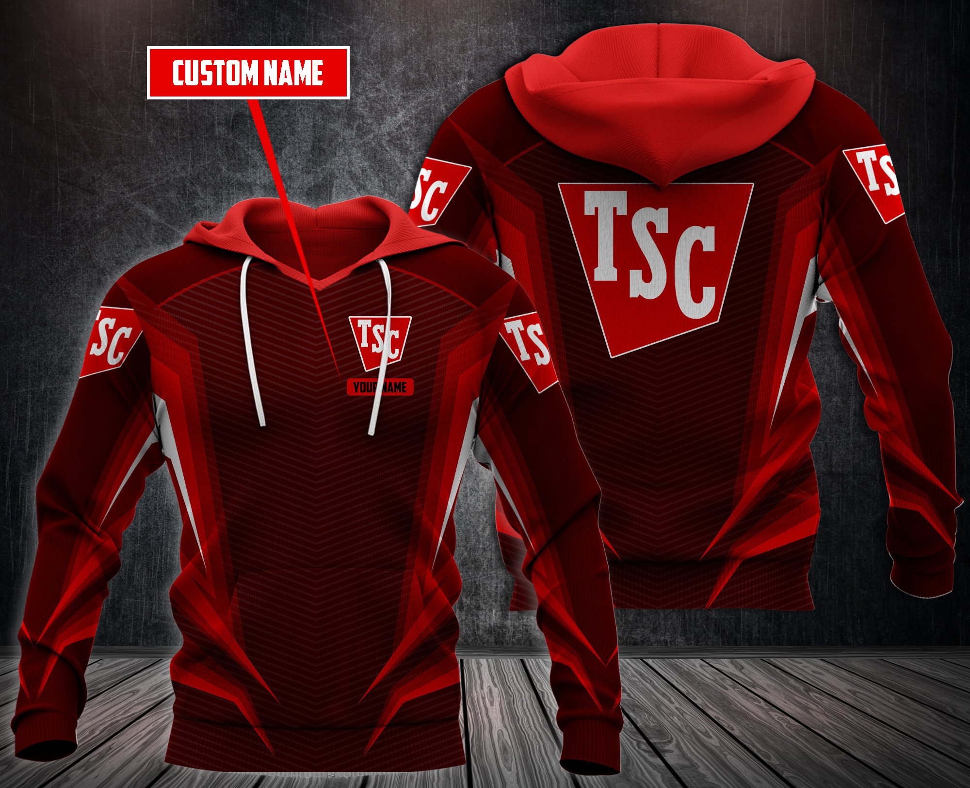 Personalized Tractor Supply Co Red Custom All Over Print 3D Hoodie Personalized Tractor Supply Co Red Custom All Over Print 3D Hoodie