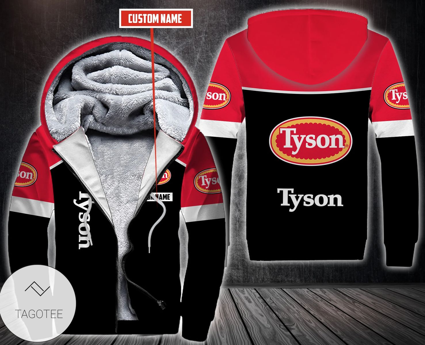 Personalized Tyson Foods Fleece Hoodie Personalized Tyson Foods Fleece Hoodie