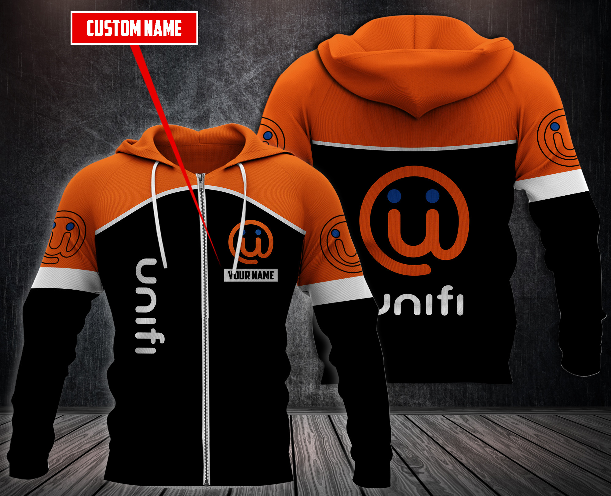 Personalized Unfi 3D Fleece Hoodie Personalized Unfi 3D Fleece Hoodie