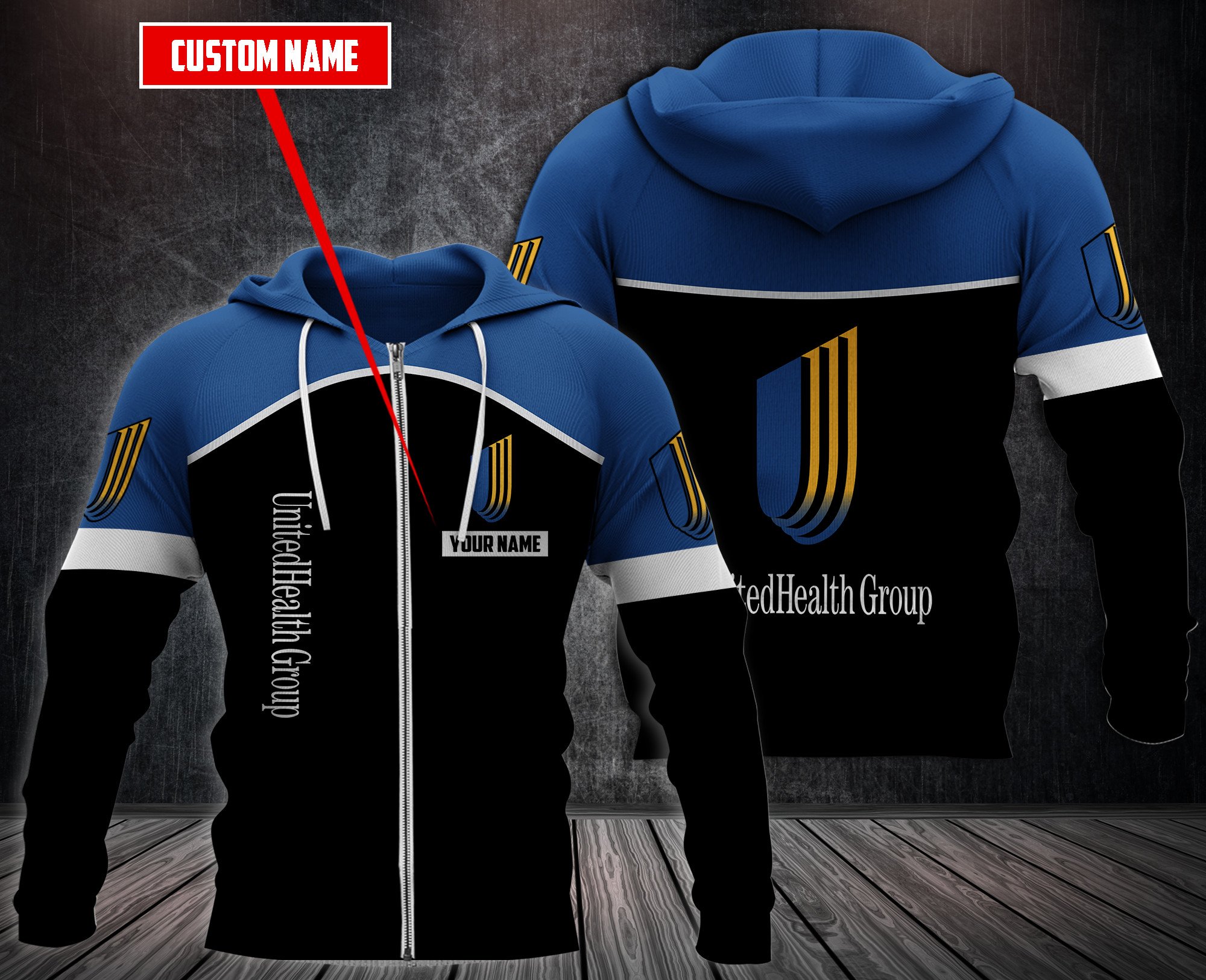 Personalized Unitedhealth Group 3D Hoodie Personalized Unitedhealth Group 3D Hoodie