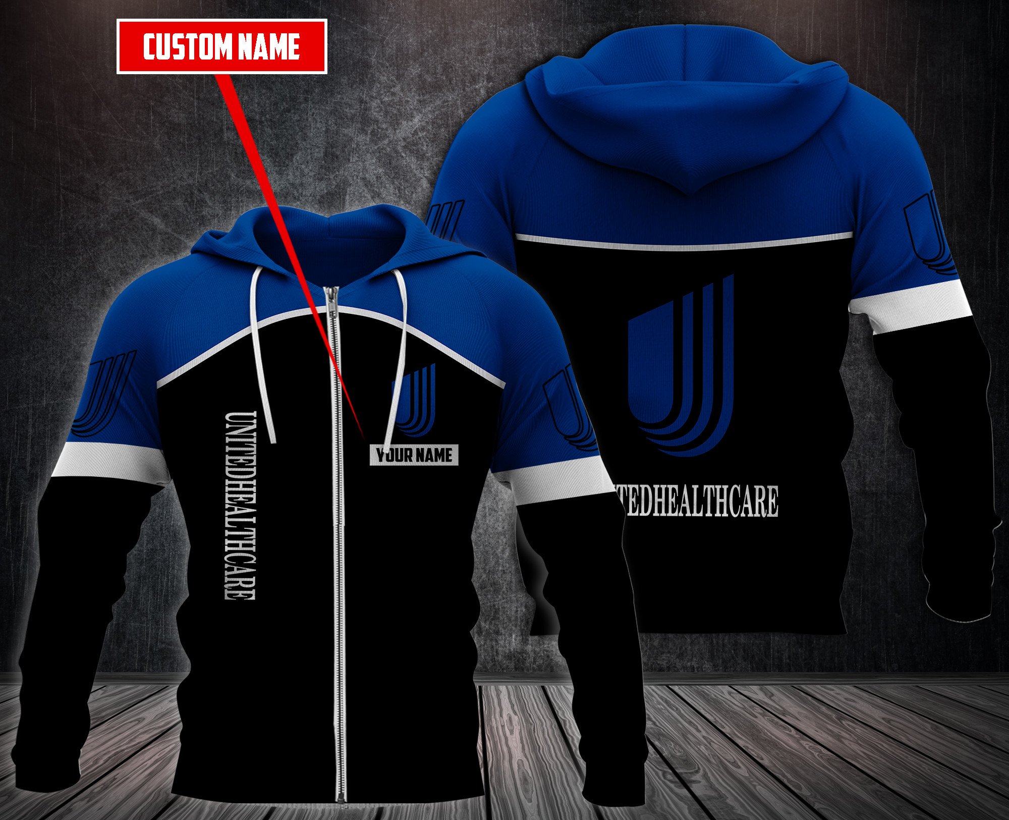 Personalized Unitedhealthcare 3D Hoodie Personalized Unitedhealthcare 3D Hoodie