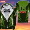 Personalized Us Foods Green Custom 3D Fleece Hoodie