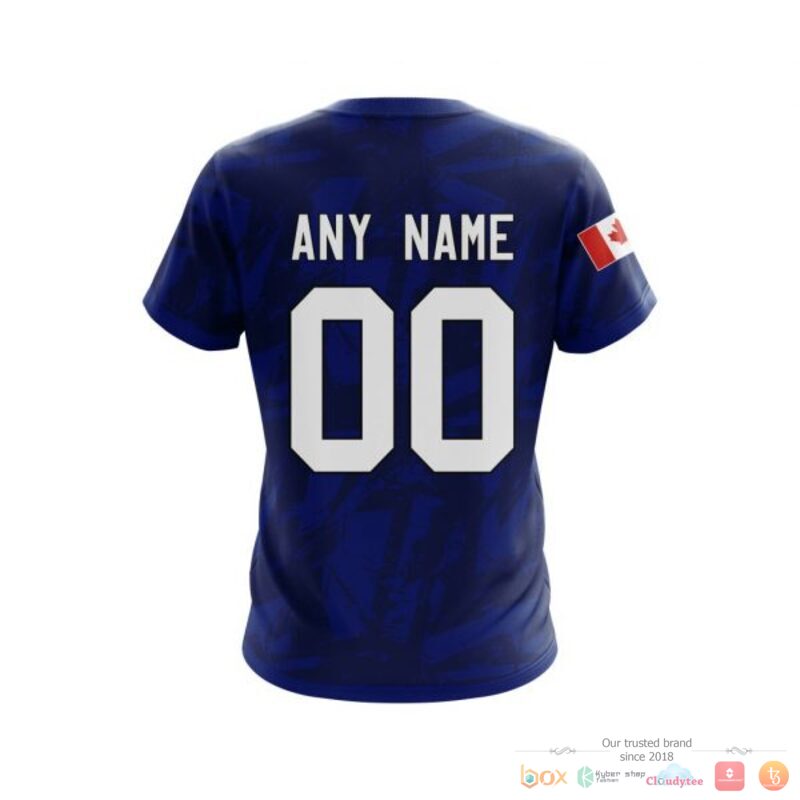Personalized Vancouver Canucks With Canada Flag 3D Shirt Personalized Vancouver Canucks With Canada Flag 3D Shirt