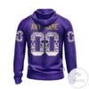 Personalized Vegas Golden Knights Ice Hockey Team Purple Hoodie