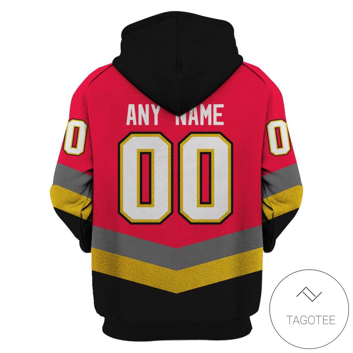 Personalized Vegas Golden Knights Ice Hockey Team Red Hoodie Personalized Vegas Golden Knights Ice Hockey Team Red Hoodie