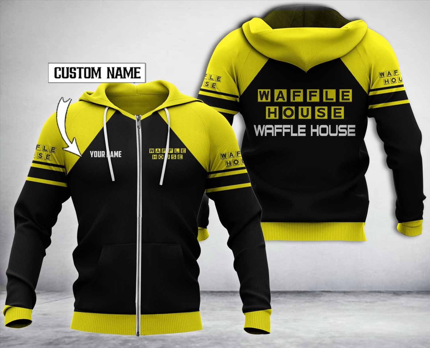 Personalized Waffle House Custom Hoodie Personalized Waffle House Custom Hoodie