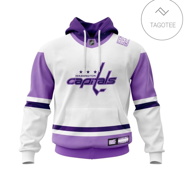 Personalized-Washington-Capitals-Fight-Cancer-Hoodie-1