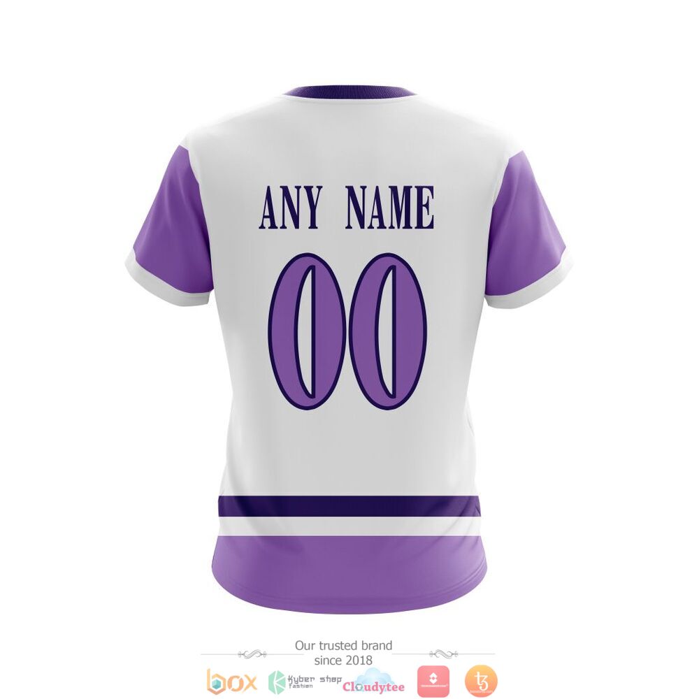 Personalized Washington Capitals Nhl Hockey Fight Cancer Custom 3D Shirt Personalized Washington Capitals Nhl Hockey Fight Cancer Custom 3D Shirt