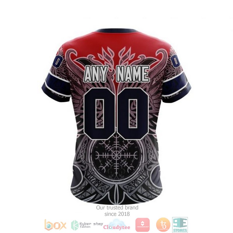 Personalized Washington Capitals Nhl Norse Viking Symbols Custom 3D Shirt Personalized Washington Capitals Nhl Norse Viking Symbols Custom 3D Shirt