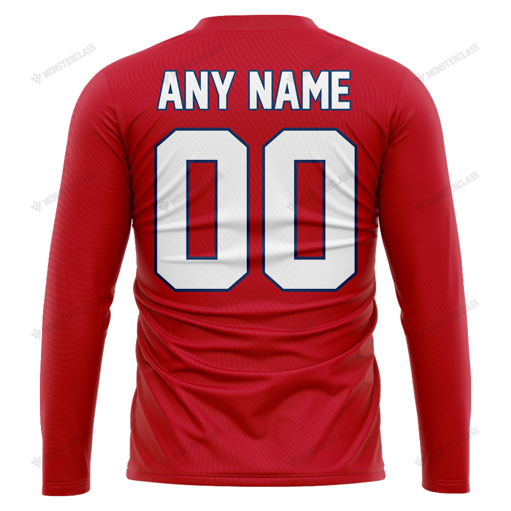 Personalized Washington Captain Americas Custom 3D Shirt Personalized Washington Captain Americas Custom 3D Shirt