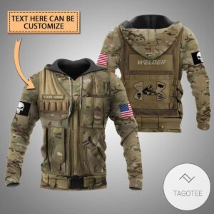 Personalized Welder Hoodie