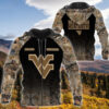 Personalized West Virginia Mountaineers Hunting Camo Custom 3D Shirt